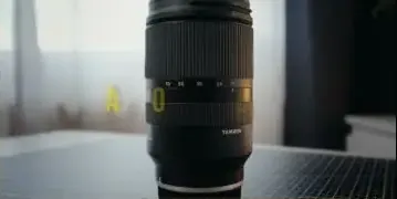 A Tamron 17-70mm F2.8 lens with "TAMRON" branding.
