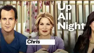 The cast of the NBC show "Up All Night" including Christina Applegate, Will Arnett, and Maya Rudolph.