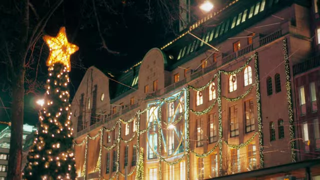 The final vibrant, graded shot of the City Center, showcasing a modern and punchy look