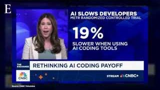 AI slows developers, making them 19% slower when using AI coding tools