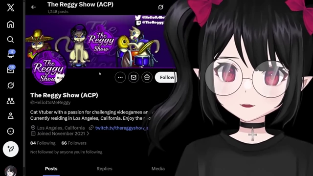 The Twitter profile of "The Reggy Show (ACP)," the accuser.