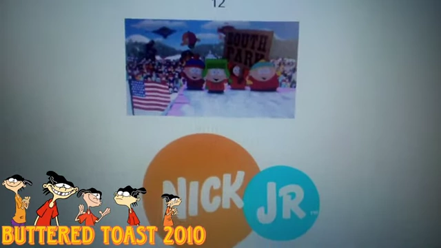 The main characters of South Park are shown, with the Vyond creator criticizing the show for "bad language."