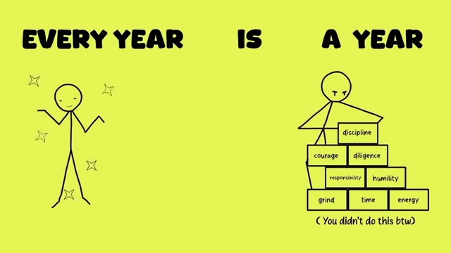 Every year spent optimizing for external validation is a year not spent building internal foundations like discipline, courage, and diligence.