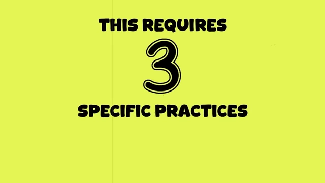 Identity formation requires three specific practices.