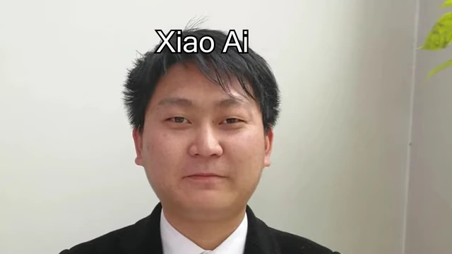 Xiao Ai's before image, showcasing his original hairstyle and glasses