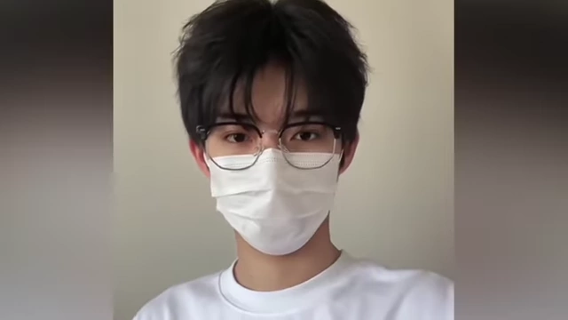 The "mask oppa" with his face partially covered by a mask and glasses, showcasing the 'witness protection' effect before revealing his full face