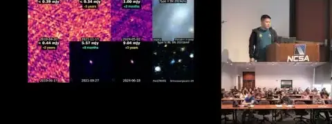 Images of various stellar explosions detected by VLASS.
