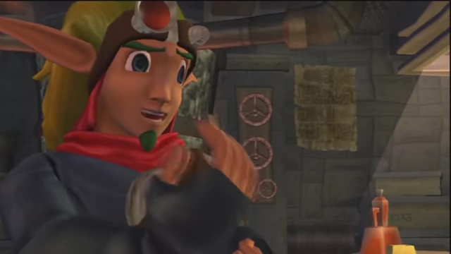 《Jak II》中，主角Jak的形象
