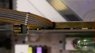Close-up of the completed GPU run with custom braided cables