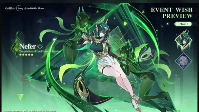 Event Wish Preview for Nefer (Phase 1)