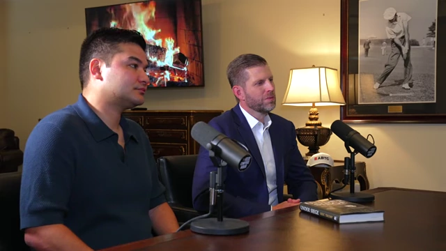 Eric Trump and Asher Genut on the Iced Coffee Hour podcast