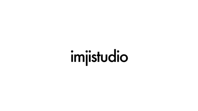 The 'imjistudio' logo with a unique typeface