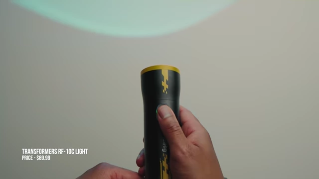 The RF 10C light projecting a focused beam