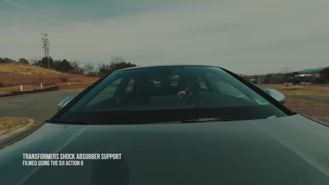 In-car footage captured using the SmallRig Shock Absorber Support