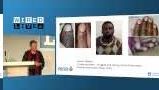 Comparison of an offender's thumb with a suspect's thumb, showing identifying features including melanonychia, along with images of the perpetrator.