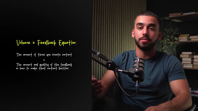 The Volume x Feedback equation for improving content creation