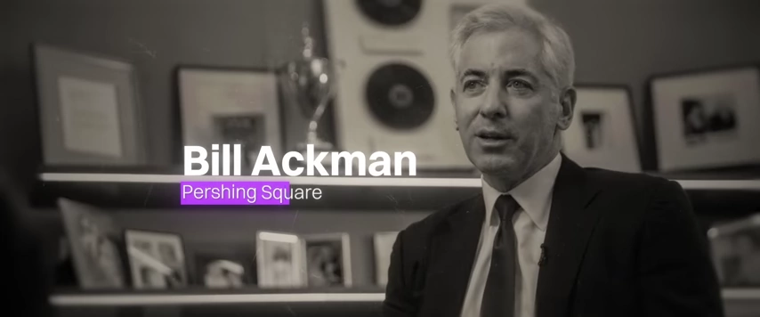 潘兴广场对冲基金的Bill Ackman。