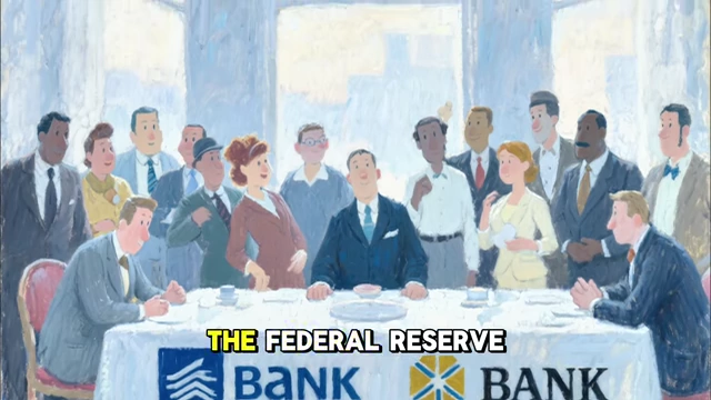 A group of international central bankers, including German representatives, meeting at a large table