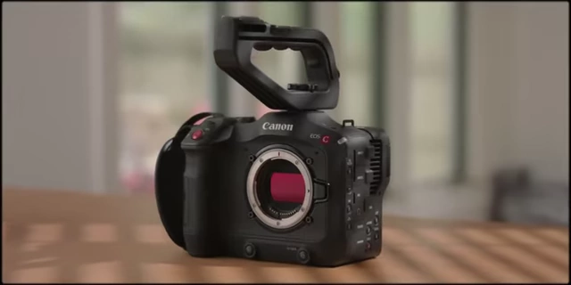 The Canon C70 camera.