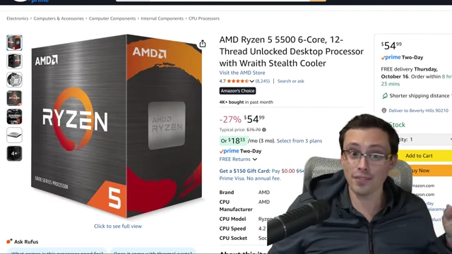AMD Ryzen 5 5500处理器