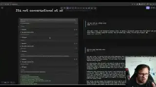 Sonic AI's conversational limitations showing short thinking blocks