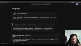 Sonic AI's language capabilities, showing it can reply in multiple languages for coding tasks