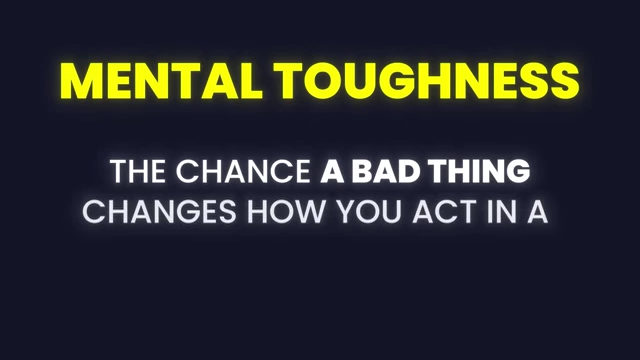Formal definition of mental toughness