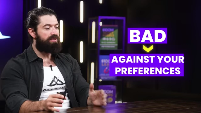 Defining "bad" as anything against one's preferences