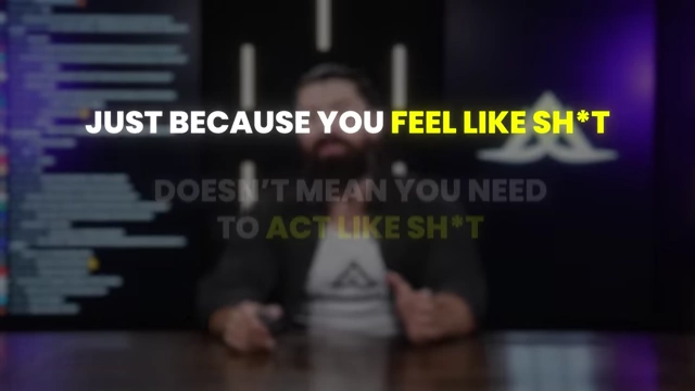 Separate feelings from actions: feeling bad doesn't necessitate acting badly