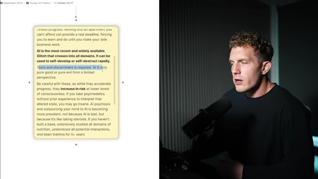 AI as a 'Glitch' for rapid development or self-destruction