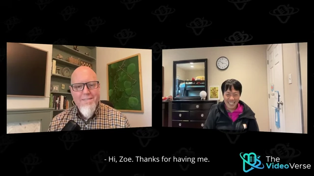 YouTube资深工程经理Chas Mastin和主持人Zoe
