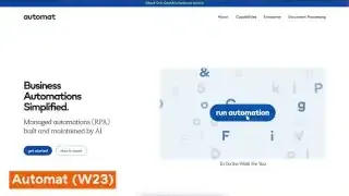 Automat website for Business Automations Simplified