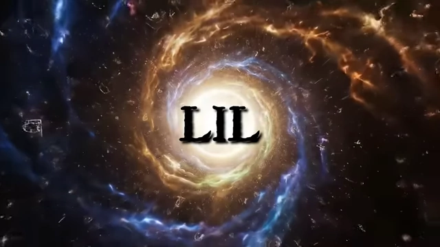 The word "LIL" is displayed in a cosmic vortex, representing the first and innermost Aether