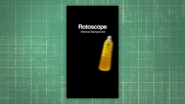 A simplified tutorial demonstrating "Rotoscoping" to remove a background.