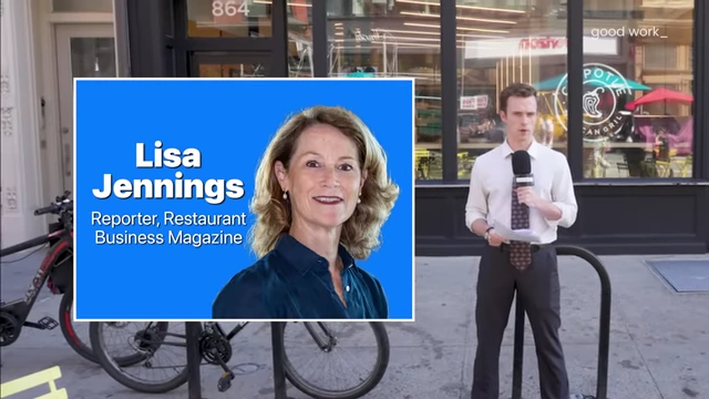 Lisa Jennings, Reporter for Restaurant Business Magazine.