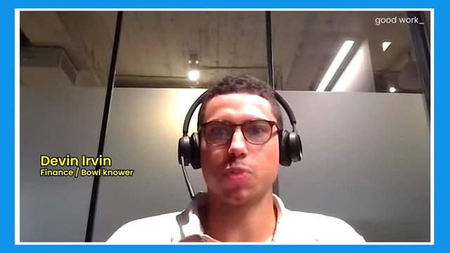 Devin Irvin, Finance / Bowl knower.