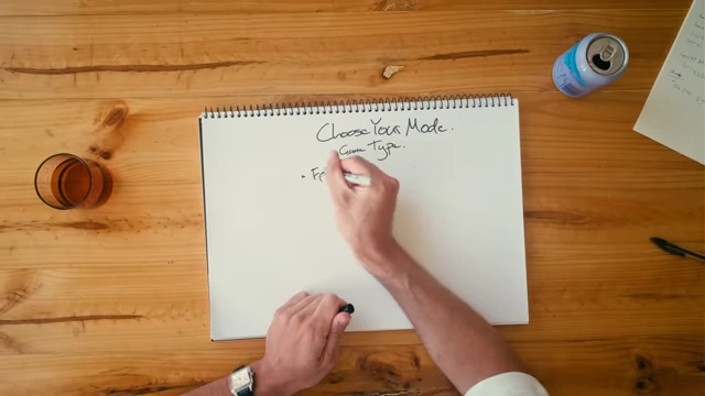 List of different business "game modes" including Freelancer, E-commerce, Digital Products, Agency, and Brick and Mortar