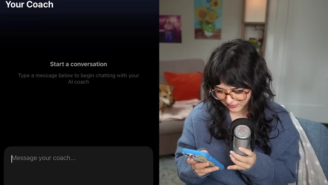AI Coach Chat Interface