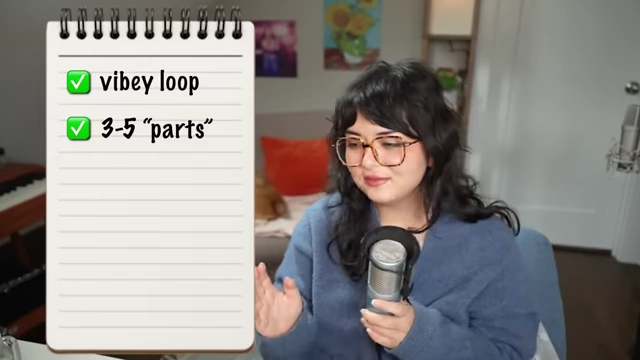 Gabi Belle showcasing AI instructions to create a track