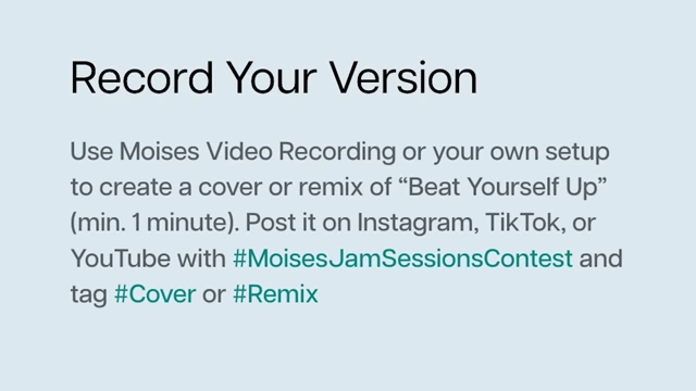 Moises Contest Rules for Social Media Posts