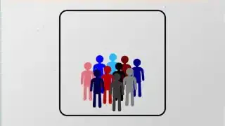 An illustration depicting a group of diverse individuals, representing the participants in the "haunted room" study.