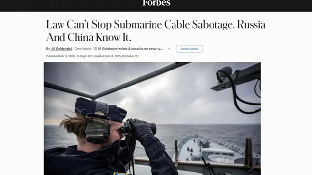 Concerns about submarine cable sabotage
