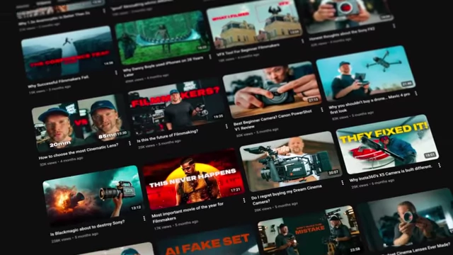 A grid displaying numerous video thumbnails from Matti Haapoja's YouTube channel, indicating his high volume of consistent content