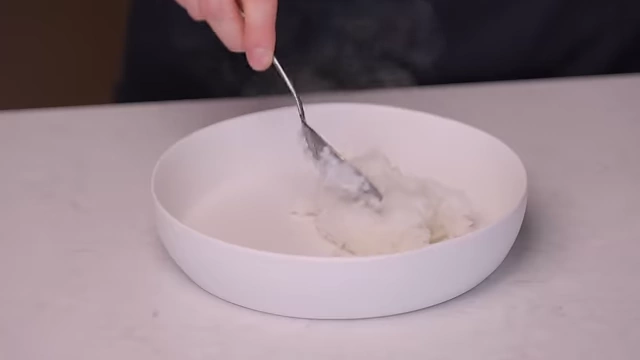 An example of mushy and clumpy rice, resulting from too much liquid during cooking.