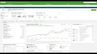 Fidelity Mid Cap Index Fund performance screenshot