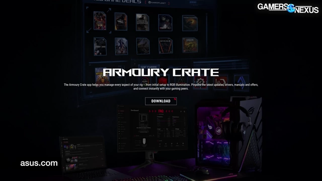 Armoury Crate官方页面