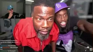 Kai Cenat Streaming with Kevin Hart