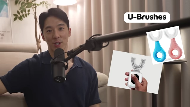 Examples of U-shaped automatic electric toothbrushes