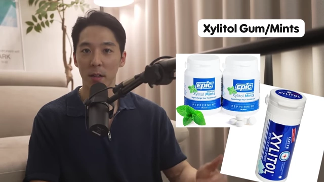 Products of xylitol gum and mints