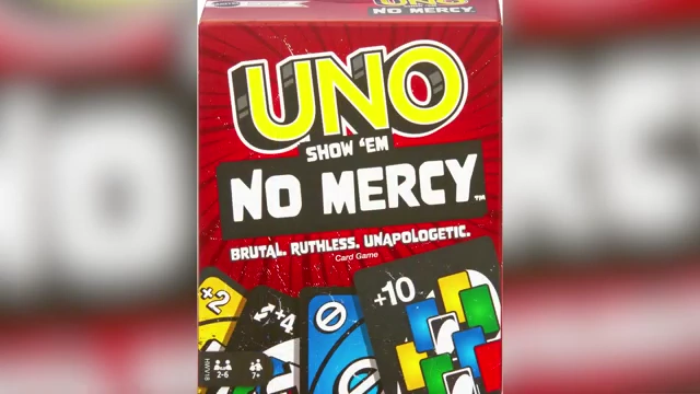 Uno Show 'Em No Mercy card box